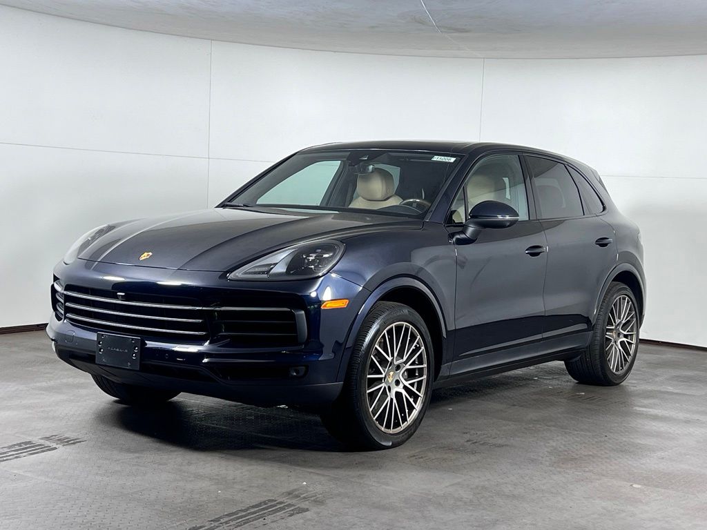 Moonlight Blue Metallic 2023 Porsche Cayenne Platinum Edition AWD SUV / Crossover All-Wheel Drive 8-Speed Automatic