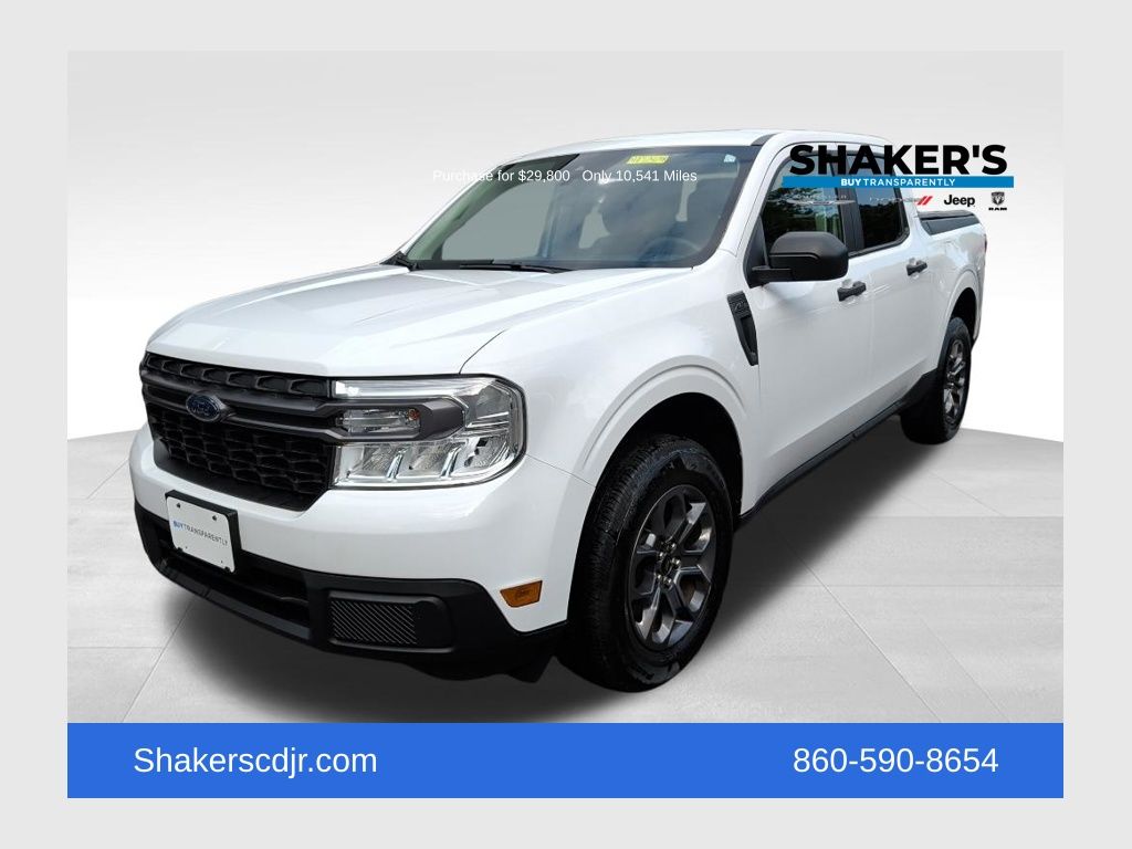 Oxford White 2024 Ford Maverick Pickup Truck All-Wheel Drive 8-Speed Automatic