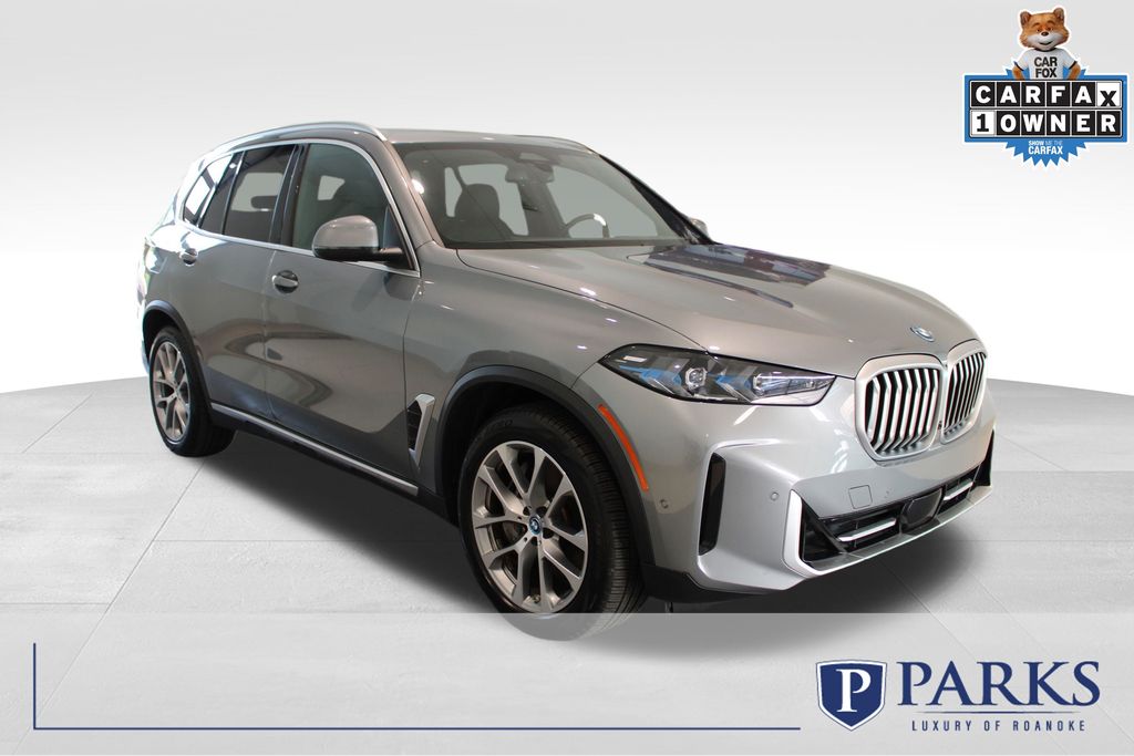 Gray Metallic 2025 BMW X5 SUV / Crossover All-Wheel Drive 8-Speed Automatic