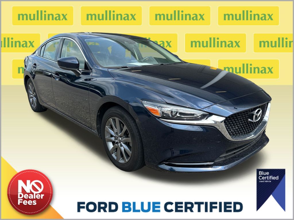 Deep Crystal Blue 2018 Mazda MAZDA6 Sedan Front-Wheel Drive 6-Speed Automatic