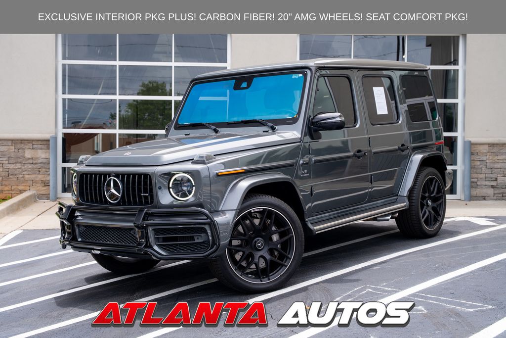 Gray (designo Graphite Metallic) 2020 Mercedes-Benz G-Class AMG G 63 4MATIC SUV / Crossover All-Wheel Drive 9-Speed Automatic