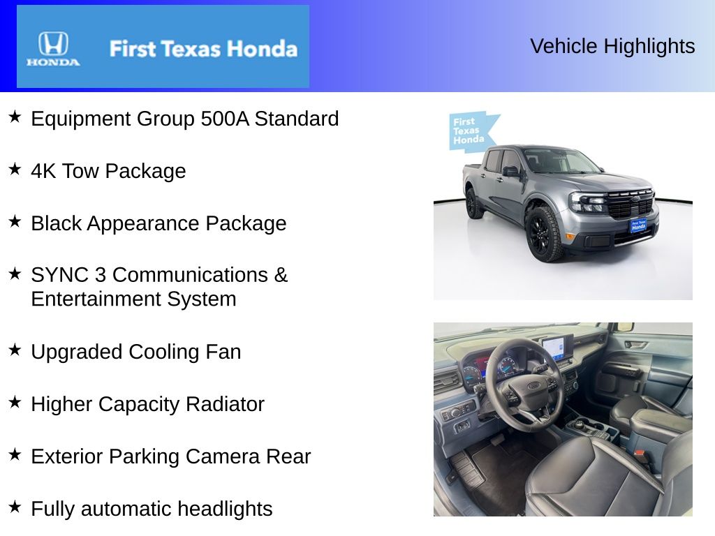 Used Car 2024 Ford Maverick  Lariat For Sale Under $30,000 In Austin, Texas