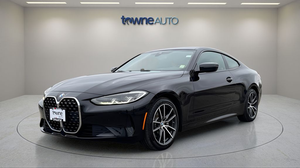 Black Sapphire Metallic 2021 BMW 4 Series 430i Coupe xDrive Coupe All-Wheel Drive 8-Speed Automatic
