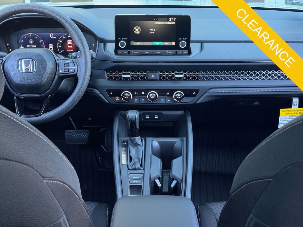 2025 Honda Accord SE White at Mac Haik CDJR North Houston