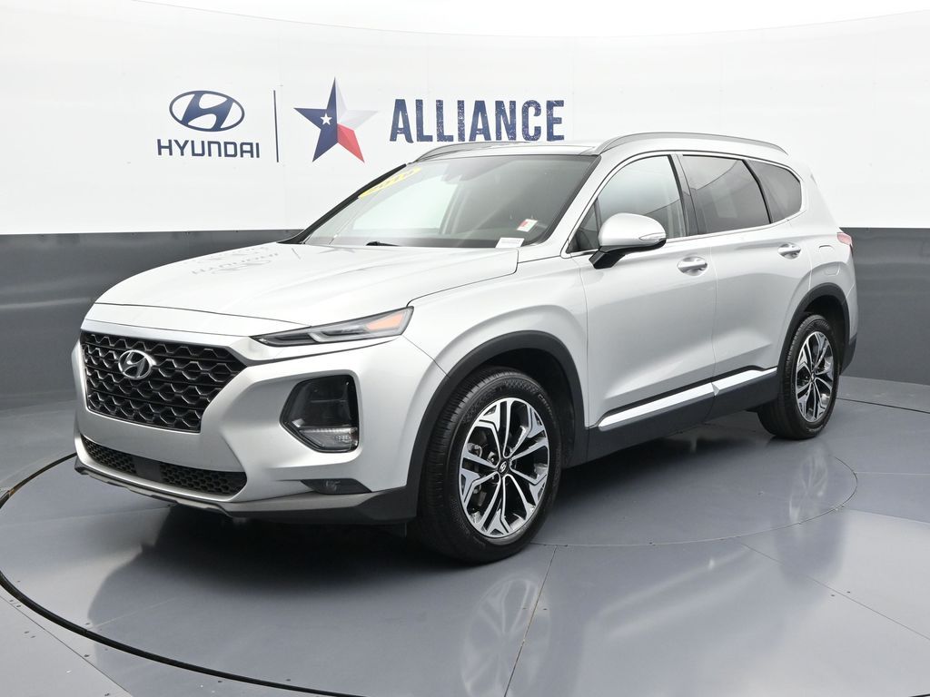 Silver 2019 Hyundai Santa Fe SUV / Crossover Front-Wheel Drive 8-Speed Automatic