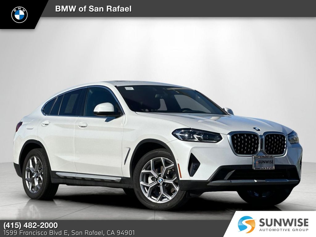 Mineral White Metallic 2025 BMW X4 SUV / Crossover All-Wheel Drive 8-Speed Automatic