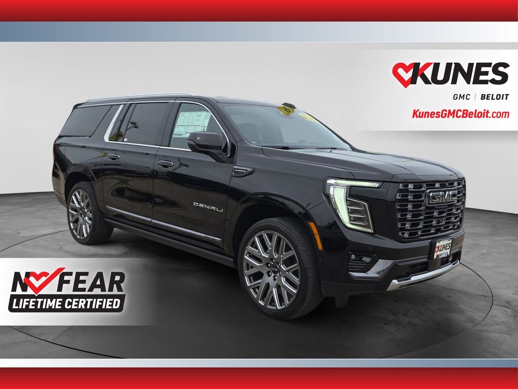Onyx Black 2026 GMC Yukon XL SUV / Crossover Four-Wheel Drive 