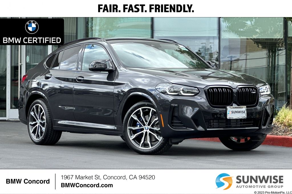 Gray (Dark Graphite Metallic) 2023 BMW X4 SUV / Crossover All-Wheel Drive 8-Speed Automatic