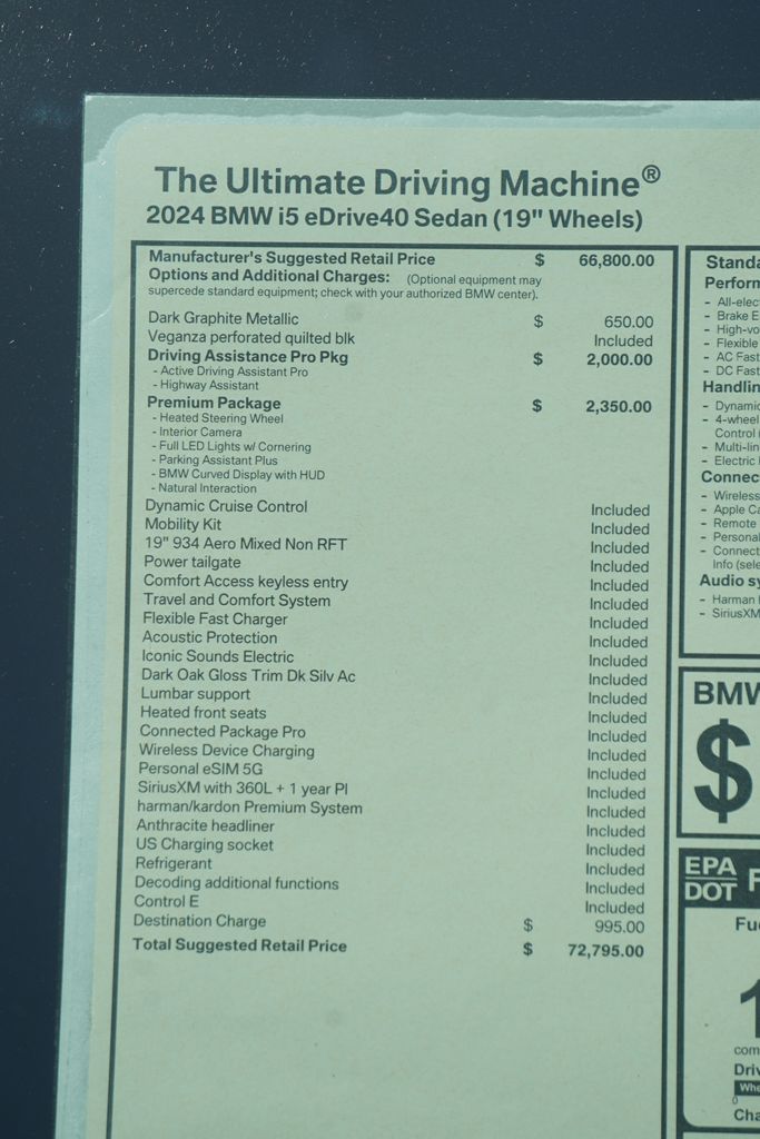 2024 BMW i5 eDrive40 9