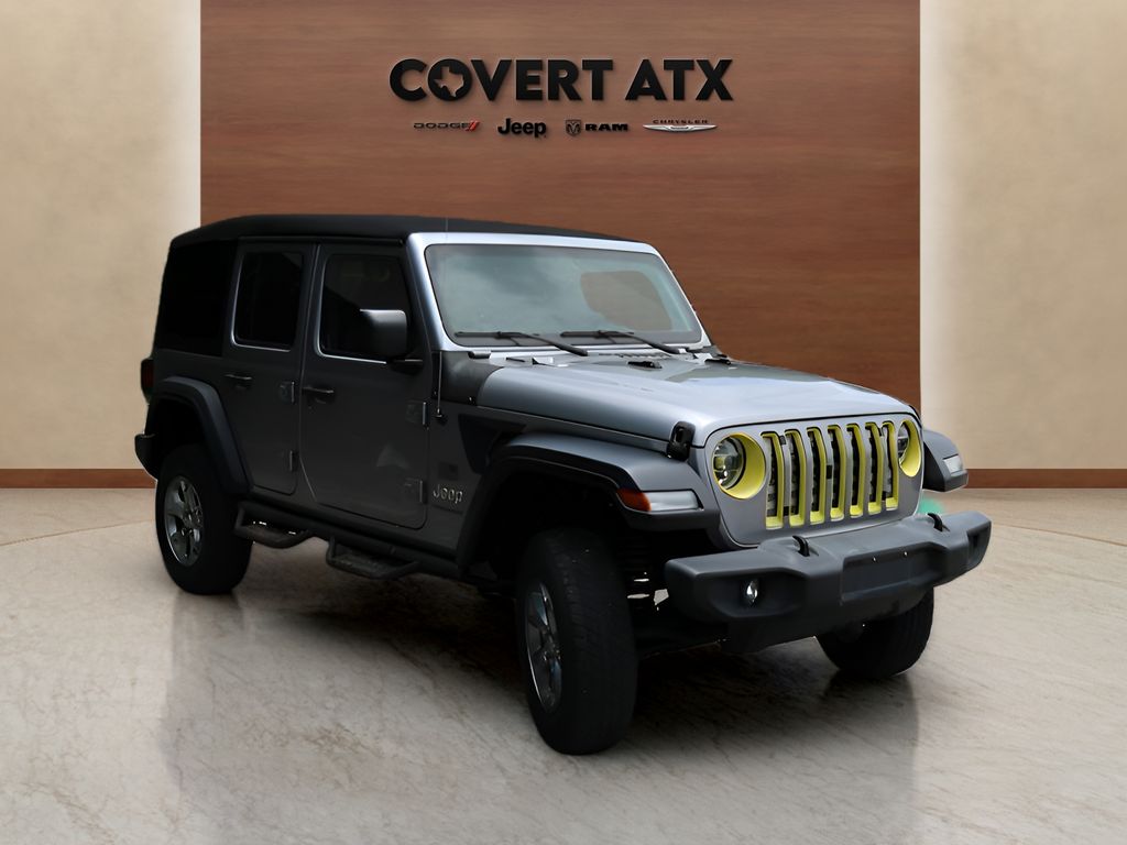 Used Car 2020 Jeep Wrangler  Unlimited Freedom Edition For Sale Under $30,000 In Austin, Texas