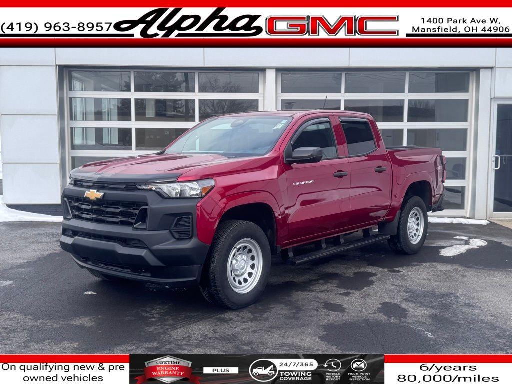 2025 Chevrolet Colorado Work Truck Crew Cab 4WD