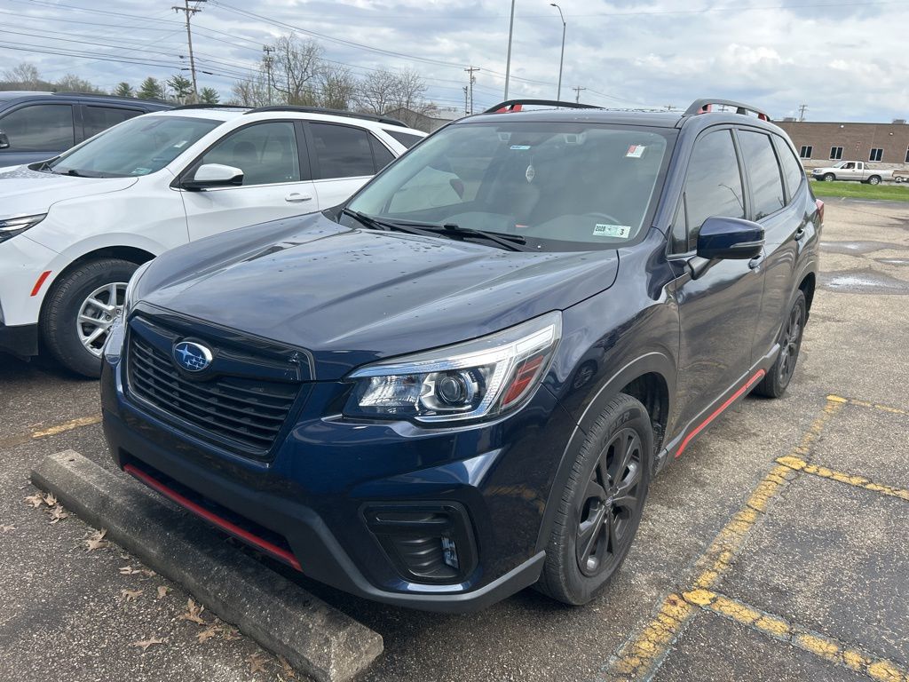 Dark Blue Pearl 2020 Subaru Forester 2.5i Sport AWD SUV / Crossover All-Wheel Drive Continuously Variable Transmission