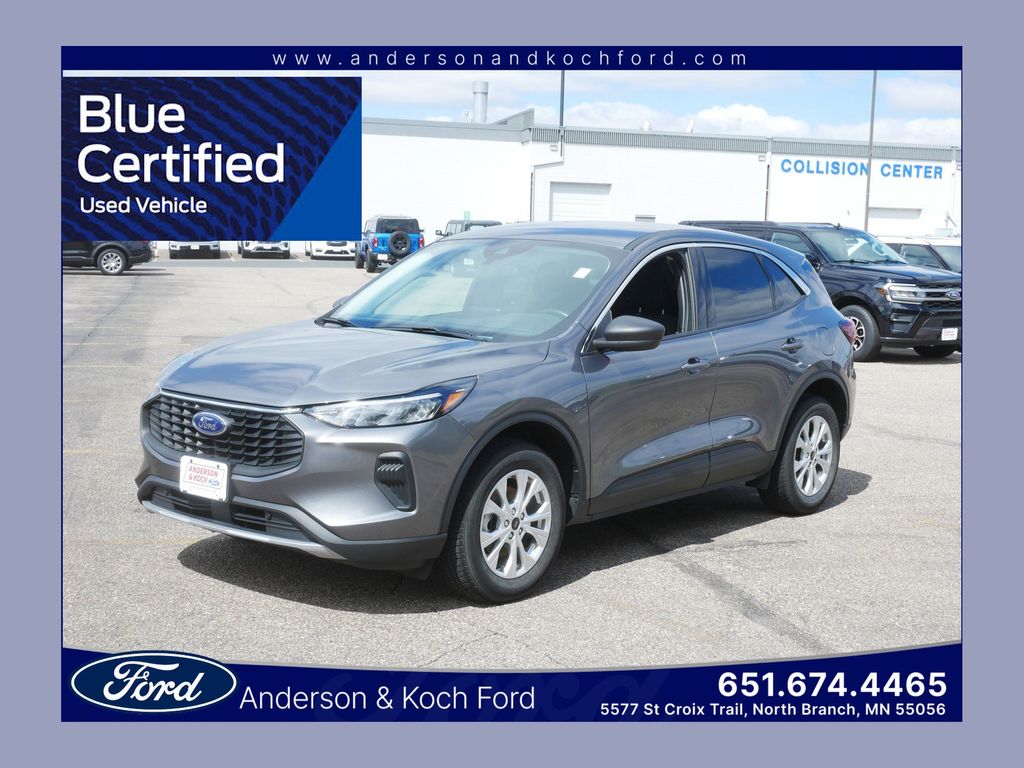 Gray Metallic 2024 Ford Escape SUV / Crossover All-Wheel Drive 8-Speed Automatic
