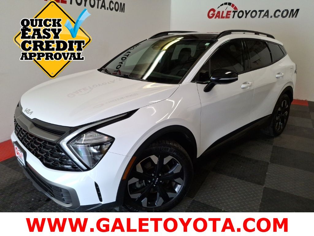 Glacial White Pearl 2023 Kia Sportage X-Line AWD SUV / Crossover All-Wheel Drive 8-Speed Automatic