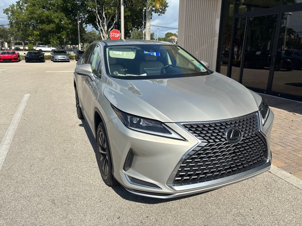 Certified Used 2021 Beige Lexus 350 image 2