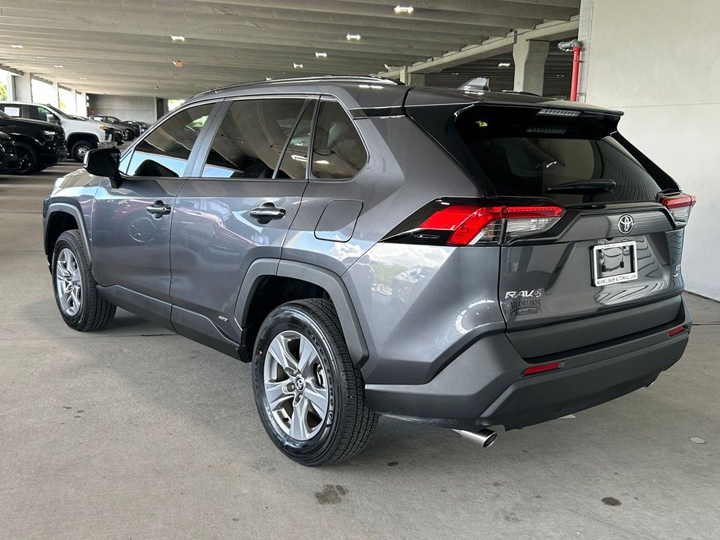 Used 2025 Magnetic Gray Metallic Toyota LE image 3