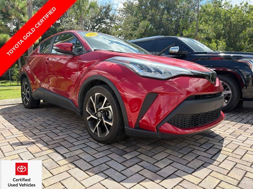 Supersonic Red 2021 Toyota C-HR SUV / Crossover Front-Wheel Drive Continuously Variable Transmission
