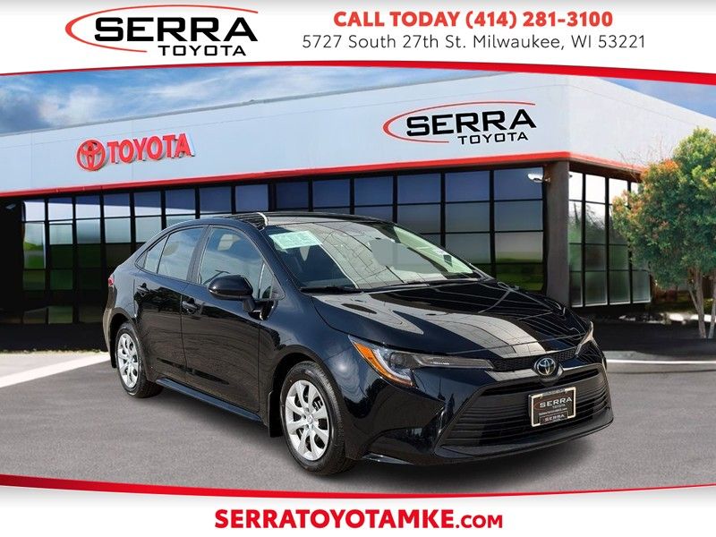 Midnight Black Metallic 2024 Toyota Corolla Sedan Front-Wheel Drive Continuously Variable Transmission