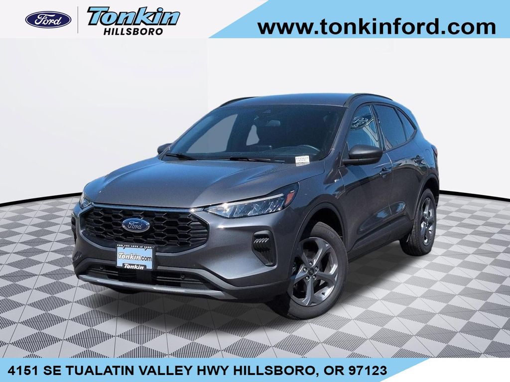 Gray Metallic 2025 Ford Escape SUV / Crossover All-Wheel Drive 8-Speed Automatic