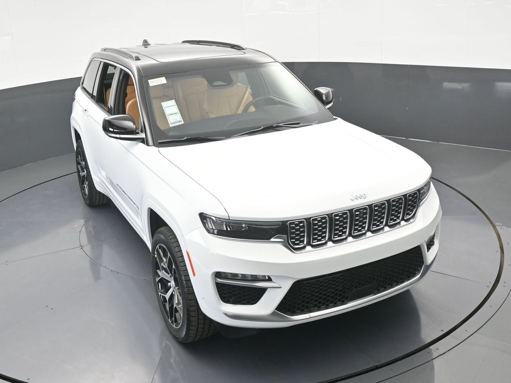New 2025 Bright White Clearcoat Jeep Summit image 60