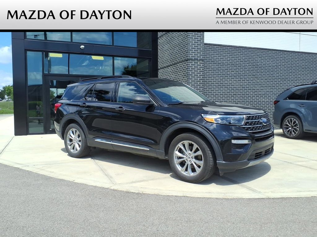 Agate Black Metallic 2020 Ford Explorer SUV / Crossover All-Wheel Drive Automatic