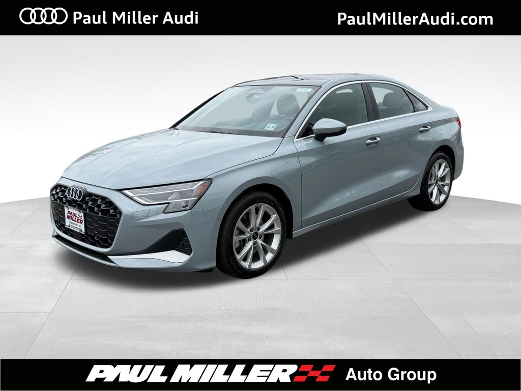 Arrow Gray Pearl Effect 2026 Audi A3 quattro Premium 40 TFSI Sedan All-Wheel Drive 7-Speed Automatic