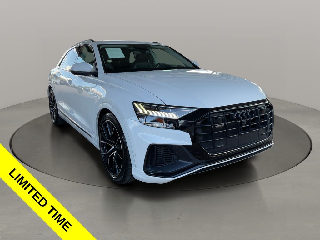 Glacier White 2023 Audi Q8 SUV / Crossover All-Wheel Drive 8-Speed Automatic