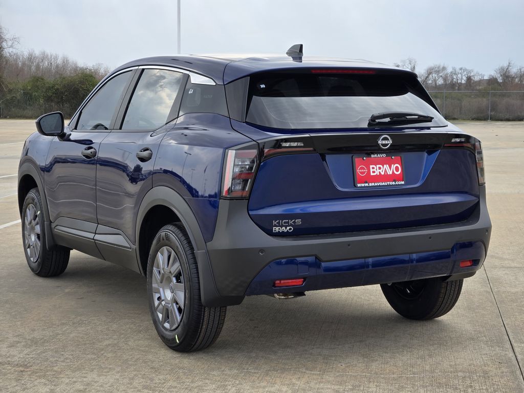2026 Nissan Kicks S Blue at Bravo Nissan