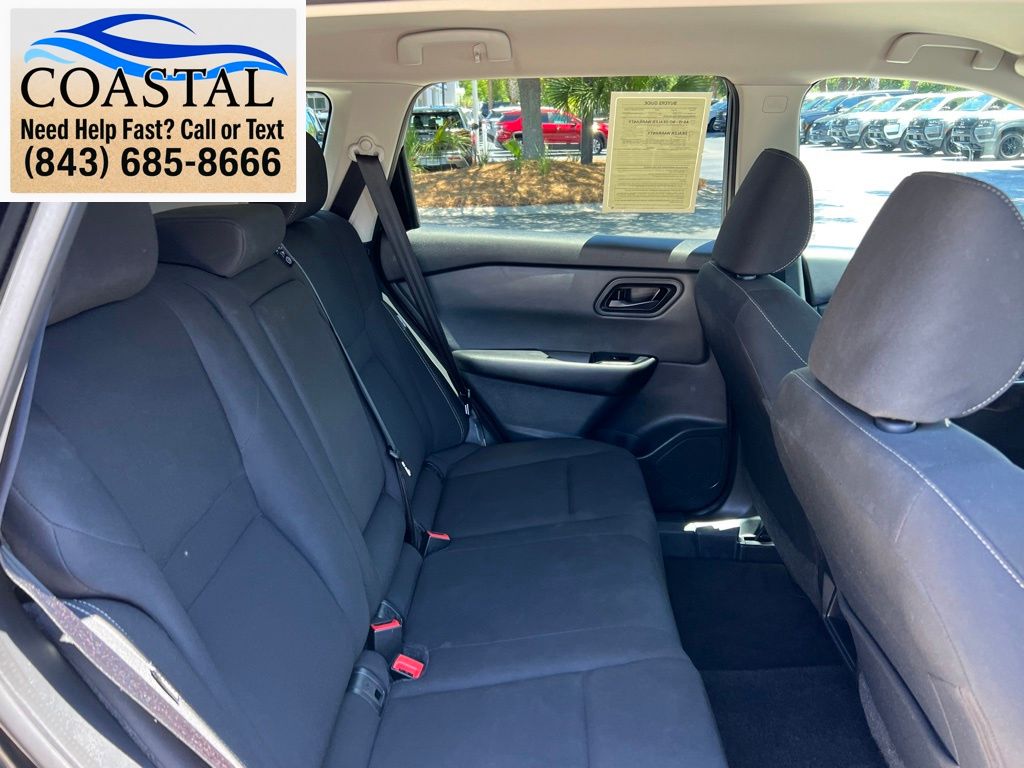 2024 Nissan Rogue S Black at Coastal Chevrolet Cadillac