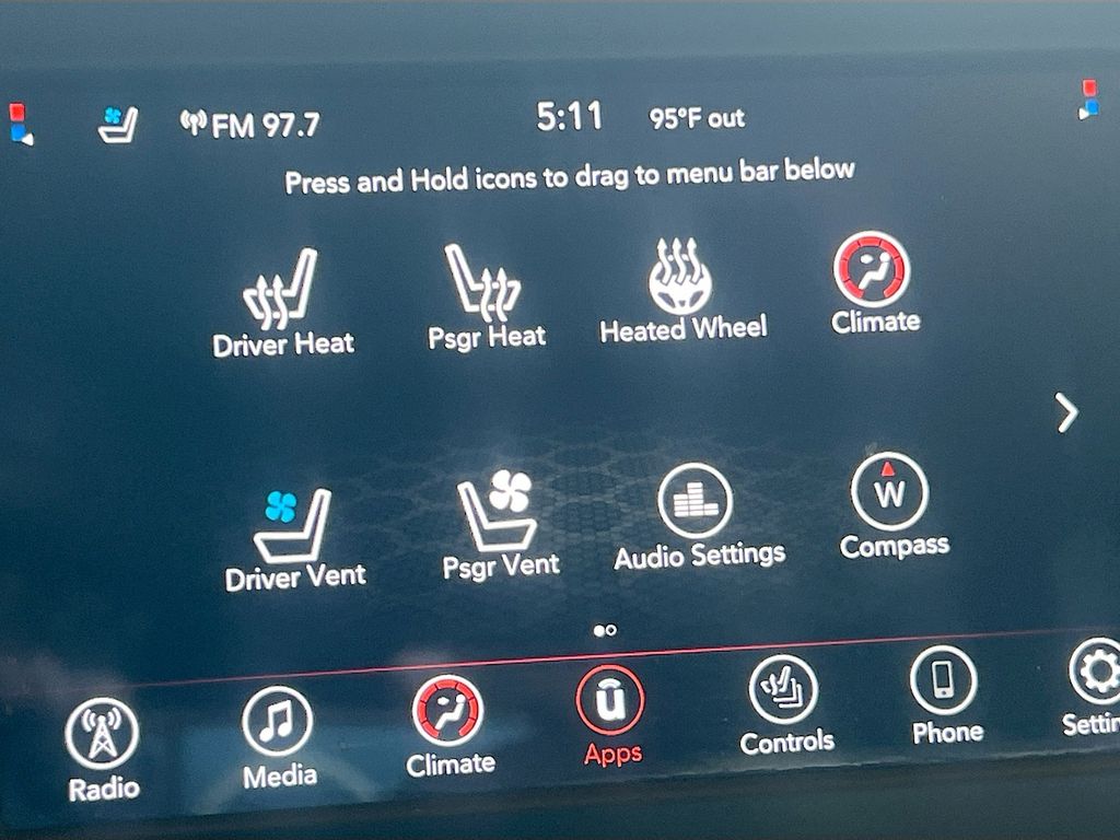 Used 2021 White Dodge SXT image 20