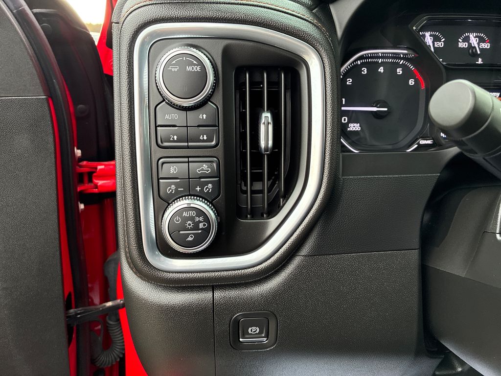 2021 GMC Sierra 1500 AT4 Red at Klick Lewis Buick Chevrolet