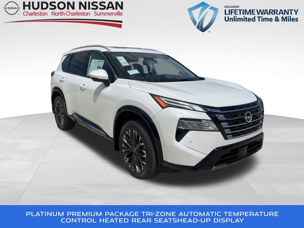 2025 Everest White Pearl Nissan Rogue Platinum SUV