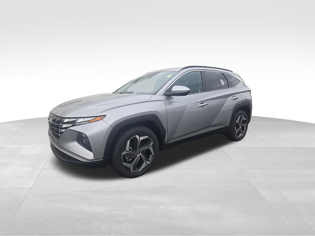 Shimmering Silver 2022 Hyundai Tucson SEL AWD SUV / Crossover All-Wheel Drive 8-Speed Automatic