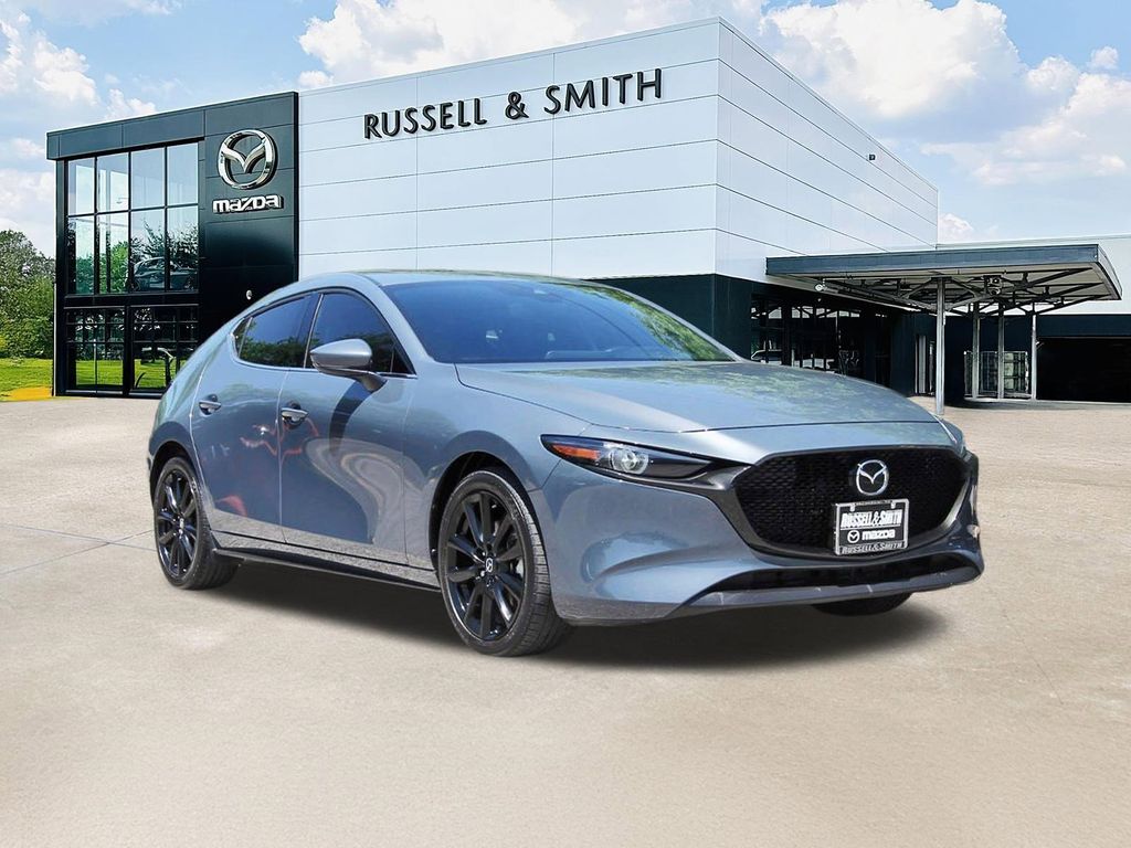 Polymetal Gray Metallic 2023 Mazda MAZDA3 2.5 S Premium Hatchback AWD Hatchback All-Wheel Drive 6-Speed Automatic
