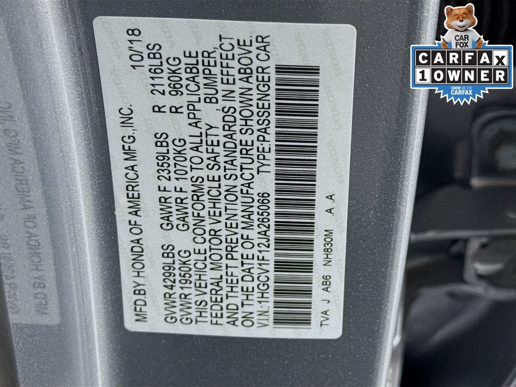 2018 Honda Accord  Lx In Austin, Texas