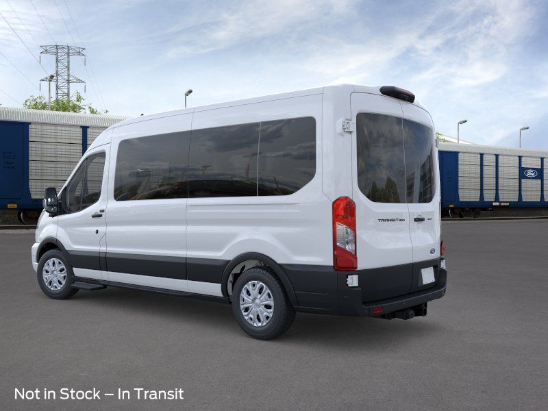 New 2026 Oxford White Ford Passenger Van XLT image 4