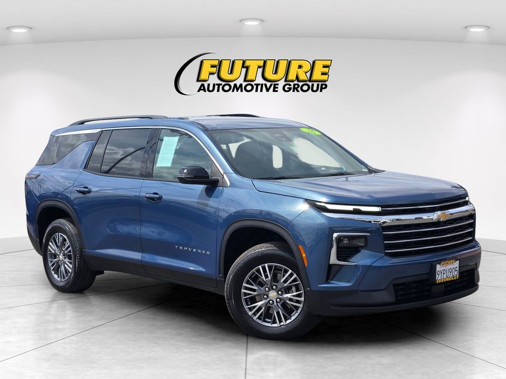 Lakeshore Blue Metallic 2026 Chevrolet Traverse SUV / Crossover Four-Wheel Drive 8-Speed Automatic