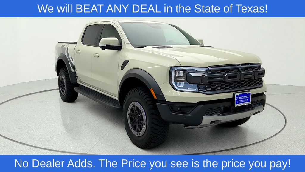 Desert Sand 2025 Ford Ranger Pickup Truck Four-Wheel Drive Automatic