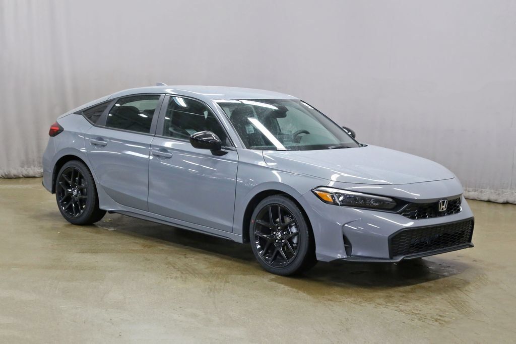 Urban Gray Pearl 2026 Honda Civic Hatchback Hatchback Front-Wheel Drive Continuously Variable Transmission