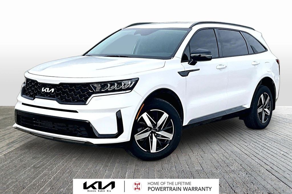 Glacial White Pearl 2022 Kia Sorento SUV / Crossover Front-Wheel Drive 8-Speed Automatic