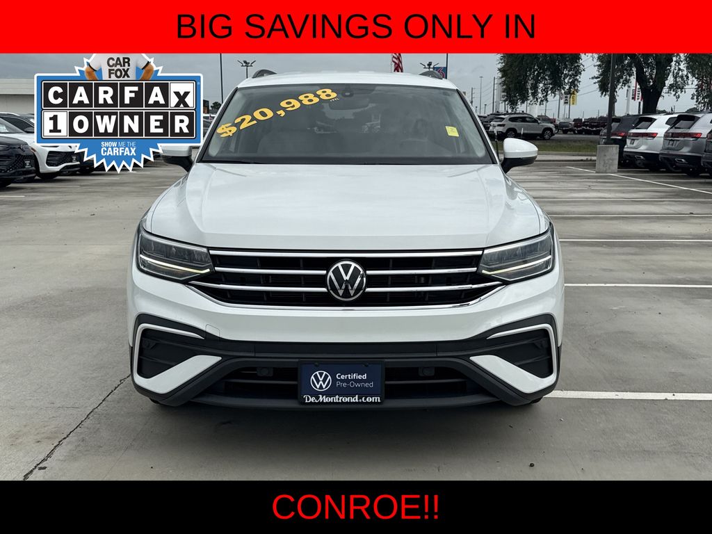 2023 Volkswagen Tiguan 2.0T S White at Community Toyota