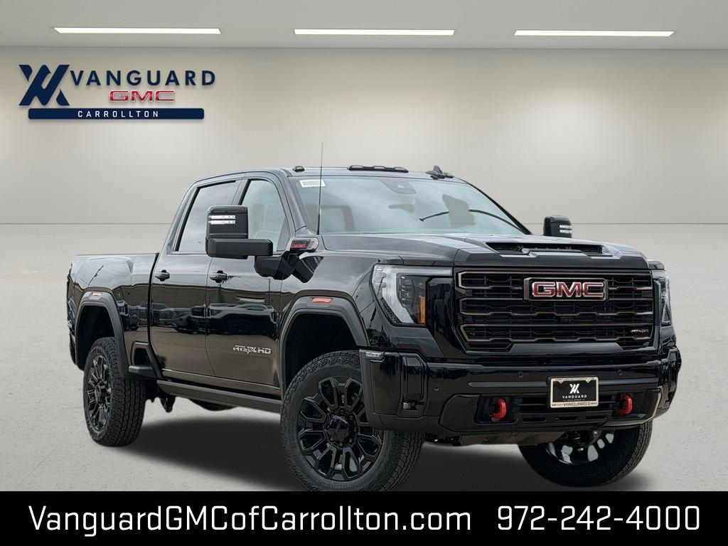 Onyx Black 2026 GMC Sierra 2500HD Pickup Truck Four-Wheel Drive Automatic