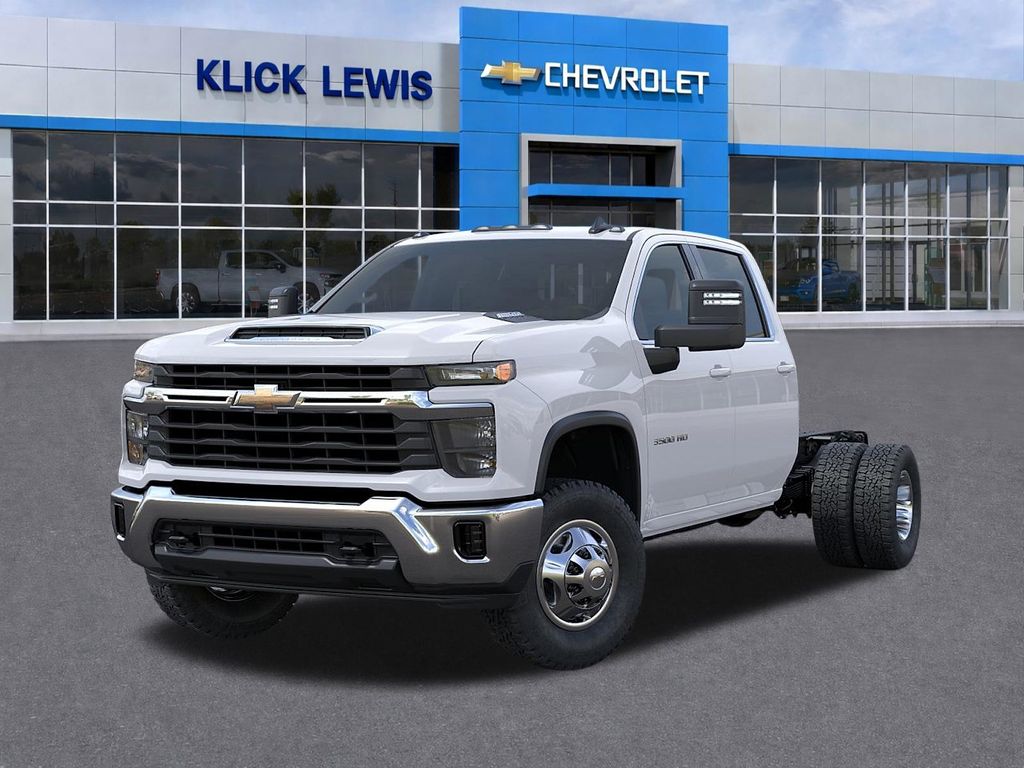 2026 Chevrolet Silverado 3500HD LT White at Klick Lewis Buick Chevrolet