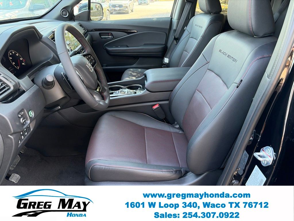 2026 Honda Ridgeline Black Edition Black at Greg May Honda