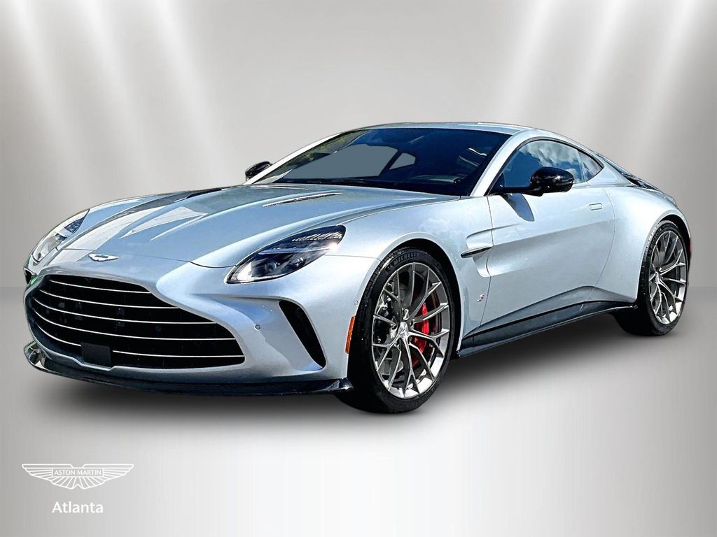 Titanium Silver 2026 Aston Martin Vantage Coupe Rear-Wheel Drive 8-Speed Automatic