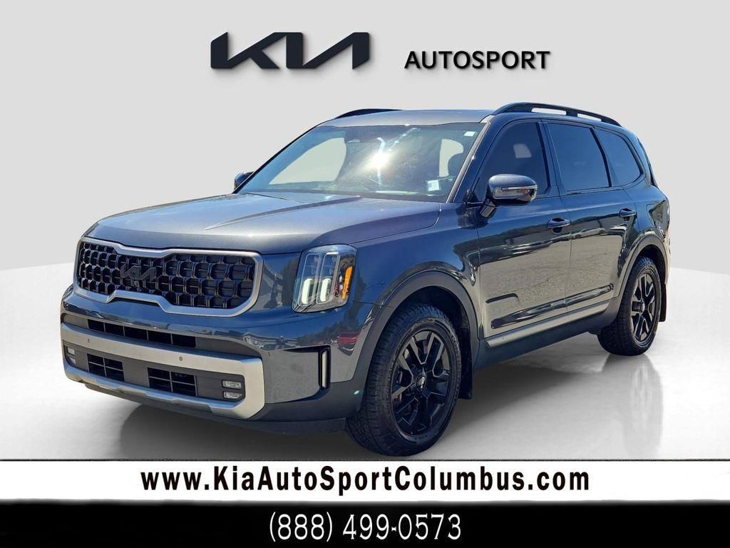 Gravity Gray 2023 Kia Telluride SX-X-Pro AWD SUV / Crossover All-Wheel Drive 8-Speed Automatic