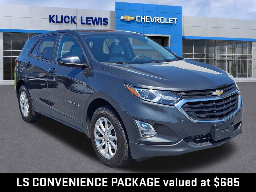 2021 Chevrolet Equinox LS Gray at Klick Lewis Buick Chevrolet