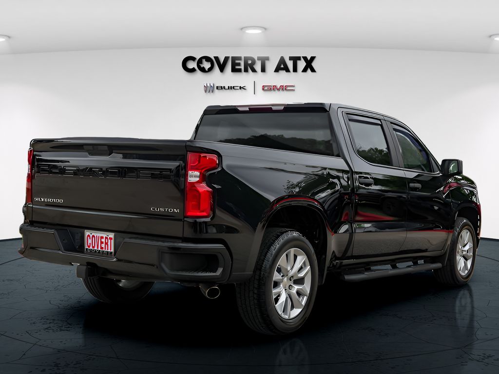 Used Car 2021 Chevrolet Silverado 1500  Custom For Sale Under $35,000 In Austin, Texas