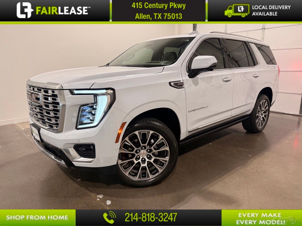 Glacier White Tricoat 2026 GMC Yukon SUV / Crossover Four-Wheel Drive
