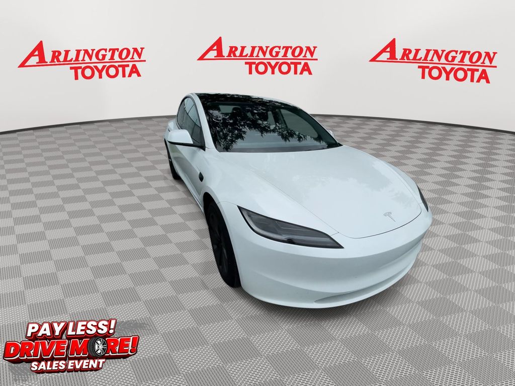 Used 2025 Tesla Model 3 Long Range with VIN 5YJ3E1EA2SF986125 for sale in Jacksonville, FL